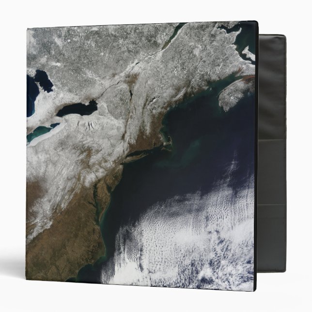 Snow cover stretching from Canada Binder (Front/Inside)