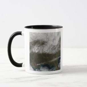 Snow cover stretching from northeastern Texas Mug