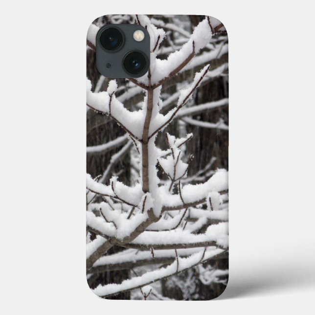 Snow-covered Branches Case-Mate iPhone Case (Back)