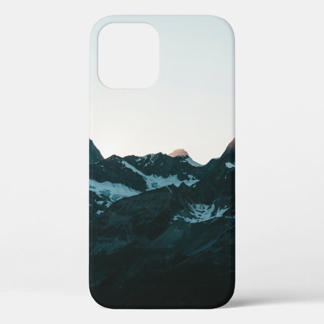 SNOW COVERED MOUNTAIN DURING DAYTIME2 Case-Mate iPhone CASE (Back)