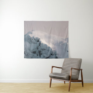 Snow covered mountain  tapestry