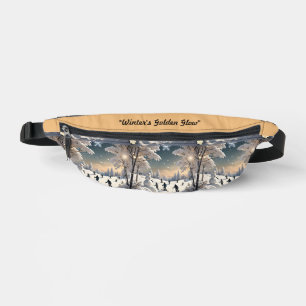 "Snow Covered Peaks" Fanny Pack