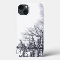 Snow-covered Trees: Horizontal