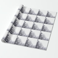 Snow-covered Trees: Horizontal