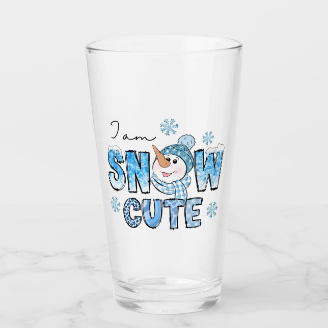 Snow Cute Glass (Front)