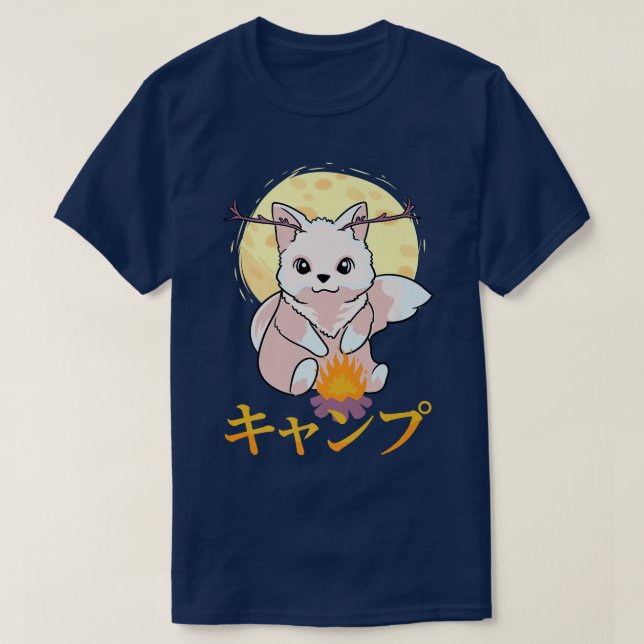 Snow  Cute Kawaii Anime Fo  Otaku Japanese Aesthet T-Shirt (Design Front)