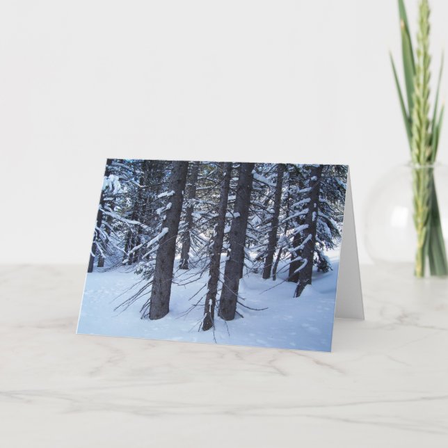 Snow Dancers Holiday Card (Front)