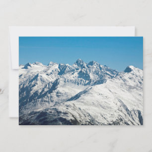 Snow Davos Switzerland Holiday Card