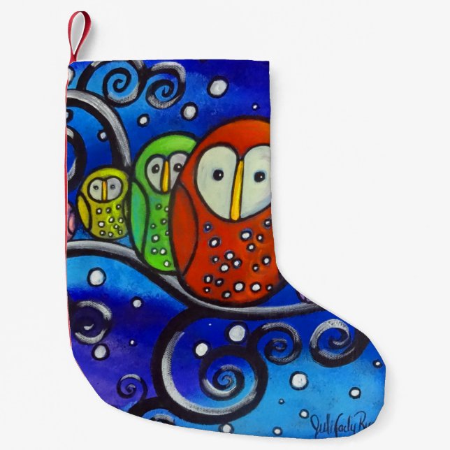 Snow Day II Christmas Stocking (Front)