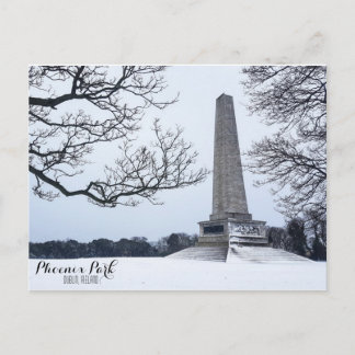 Snow Day in Phoenix Park Postcard
