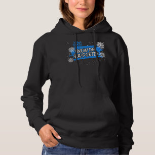 Snow Day Supporter Ice Cold Snowy Winter Season Hoodie