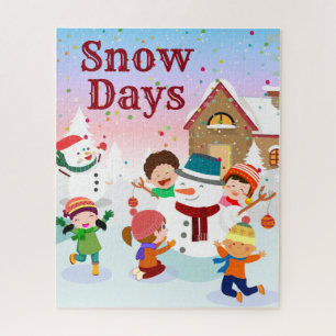 Snow Days Winter Puzzle