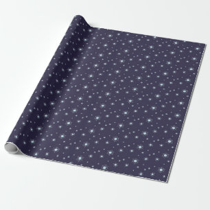 Snow Dice Wrapping Paper