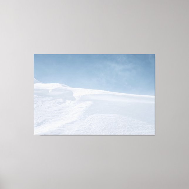 Snow Drift Canvas Print (Front)