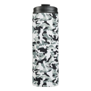 Snow Dust Camouflage  Thermal Tumbler