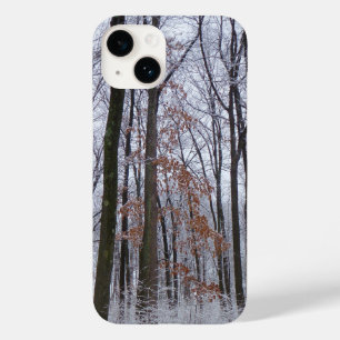 Snow Dusted Forest Winter Landscape Photography Case-Mate iPhone 14 Case