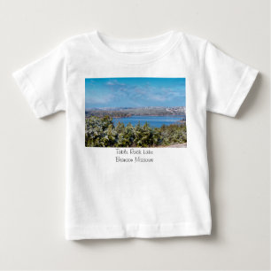 Snow Dusting At Table Rock Lake Toddler Shirt