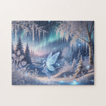 Snow Fairy Icy Winter Wonderland