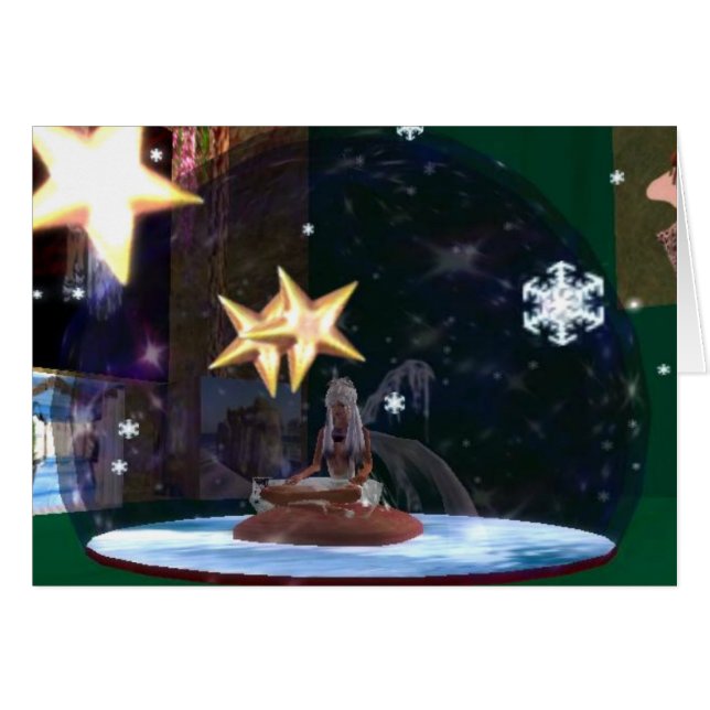 Snow Fairy in a Snow Globe (Front Horizontal)