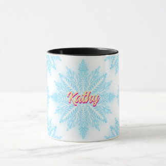 Snow Fake Customize Name Mug