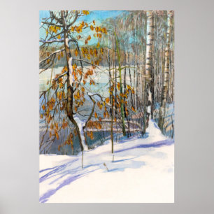Snow fell poster