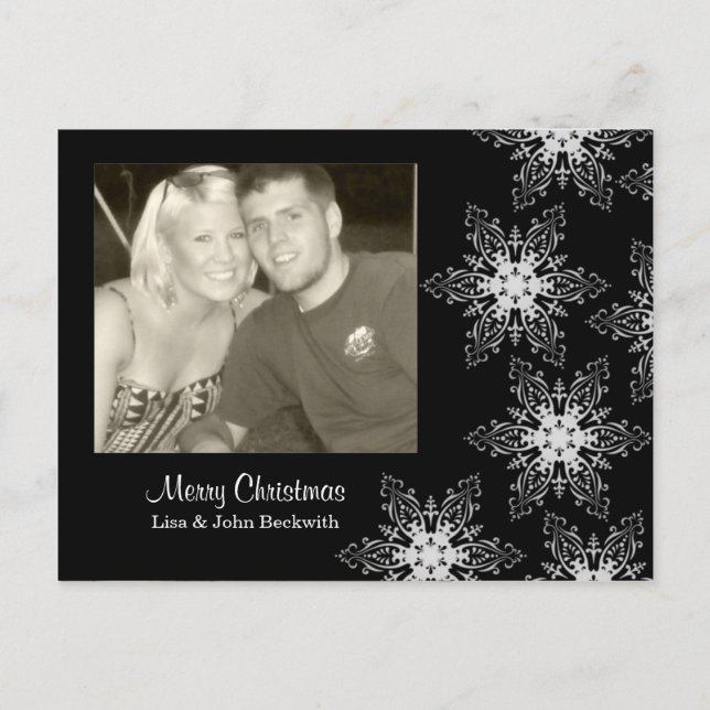 Snow Fest Holiday Postcard (Front)