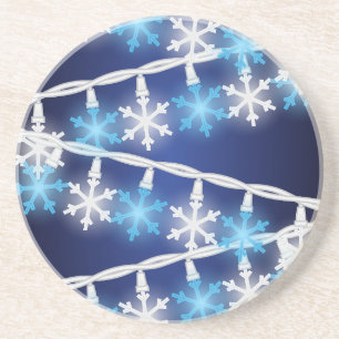 Snow Flake Lights Coaster