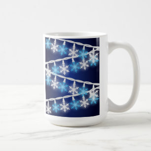 Snow Flake Lights Coffee Mug