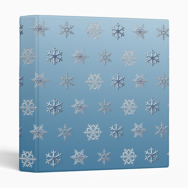 Snow Flakes Binder (Front/Spine)