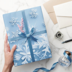 Snow Flakes Wrapping Paper