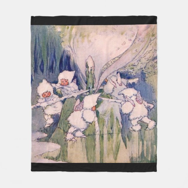 snow fleece blanket (Front)