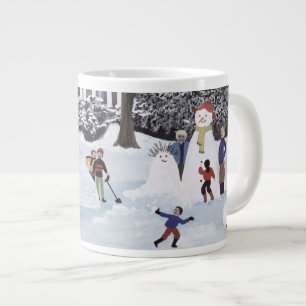 Snow Follies Large Coffee Mug