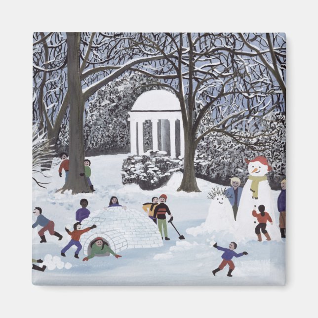 Snow Follies Magnet (Front)