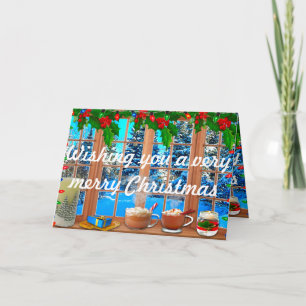 Snow for Christmas Card