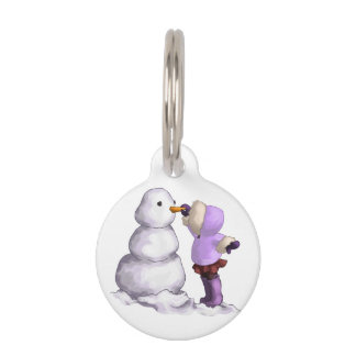 Snow Friend Pet Tag