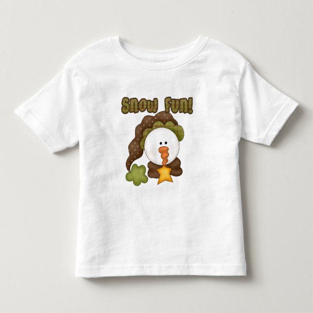 Snow  Fun One Tshirts and Gifts (Front)