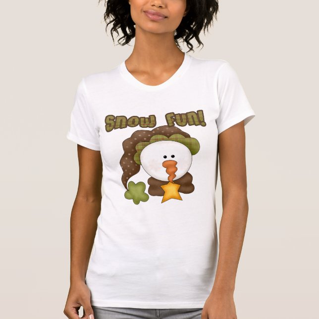 Snow  Fun One Tshirts and Gifts (Front)