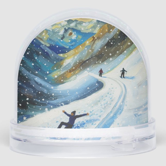 Snow Globe and Fun Mountain Snow (Back)