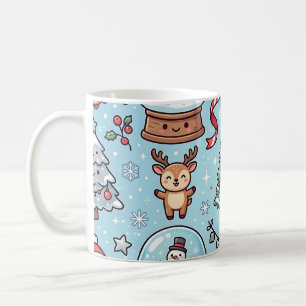 Snow Globe Christmas Mug – Cute Winter Pattern