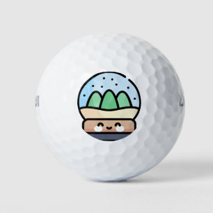 snow globe golf balls