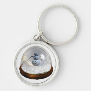 Snow Globe Keychain