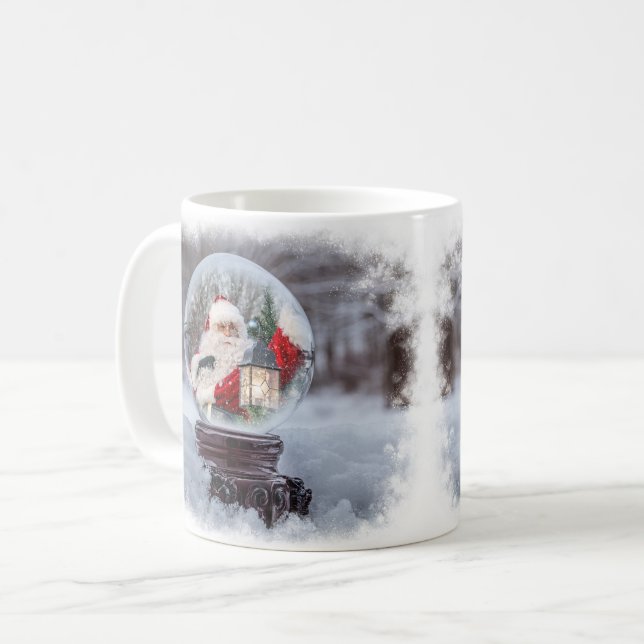 Snow Globe Template Coffee Mug (Front Left)
