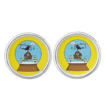 Snow Globe with Blackbird Singing