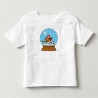 Snow Globe with Cute Sparrow Playing Soccer