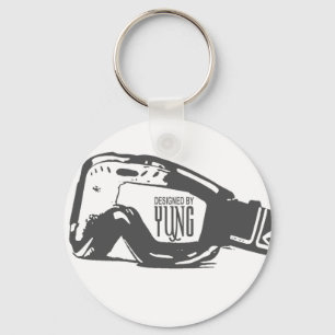 Snow Goggle Keychain