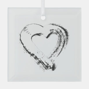 Snow Heart Ornament