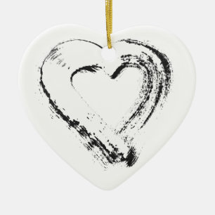 Snow Heart Ornament