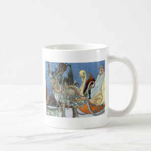 Snow Ice Queen Russian Princess Reindeer Coffee Mug