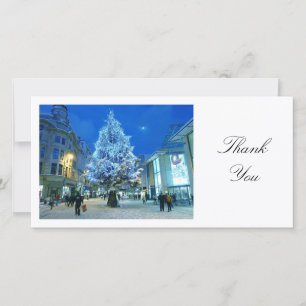 Snow in Cardiff - Thank You Card