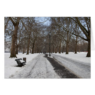 Snow in Hyde Park